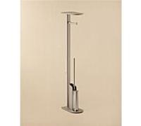 Cosmic Flat Stand WC set WJC512A0097001 avec porte-papier, 100 x 193 x 760 mm, chromé