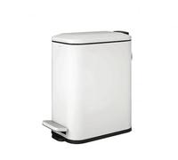 Cosmic Essentials poubelle WJC002A0001065 285 x 155 x 295 mm, 5 L, blanc mat