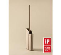Cosmic Porte-brosse WC Flat WJC512A0001090 sur pied/mur brosse silicone 38x112x387mm Sable