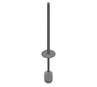 Cosmic Metric Brosse WC avec couvercle pour ensemble de brosse WC, WJP341R0054021, RC0054.021