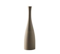 COSMIC SAKU Brosse de Toilette Minimaliste de Style Nordique Fabriquée en Plastique et Résine. Porte-Brosse de Sol pour WC en Couleur Pierre Mate