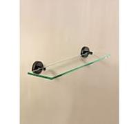 Cosmic Start étagère en verre WJC419A0044036 40 cm, console noir mat