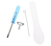 COSMOBETTY 1ensemble Kit Entonnoirs Mini Acier Inoxydable pour Urne Funéraire Accessoire de Remplissage Précis pour Bijoux Crémation Léger et Portable Ensemble