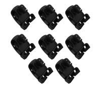 COSMOBETTY 8 Pièces Verrous à Clip de Verrouillage de Spa Serrures de Rechange pour Couverture de Spa Plastique Noir Lot pour Couvercle et Hot Tub Cover Installation Facile Maintien Sûr