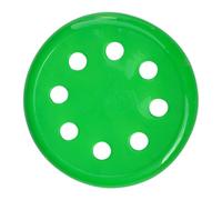 COSMOBETTY Housse de Tabouret de Bar Siège de Remplacement Ronde en Plastique Vert Protège des Rayures Facile à Assembler pour Approvisionnement de Cantine