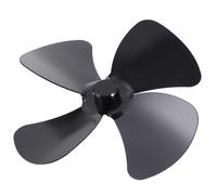COSMOBETTY Pales de Ventilateur Distribution Uniforme Chaleur à 4 Lames en Alliage D'aluminium Alimenté par Chaleur pour Ventilateur de Poêle à Bois Accessoire pour Cheminée