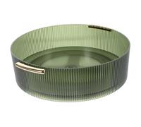 COSMOBETTY Support de Soins Peau Plateau Tournant Maison Ø Rond Ps Vert, Rangement Rotatif pour Flacons de Toilette et Pots à Épices, Salle de Bain et Plan de Travail Cuisine