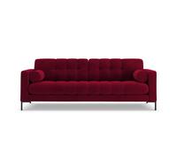 Cosmopolitan design Canapé droit Bali 3 places - Rouge