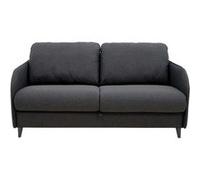 Bestmobilier Cosmos - canapé 3 Places Convertible - Couchage Quotidien Matelas 11 cm - en Tissu