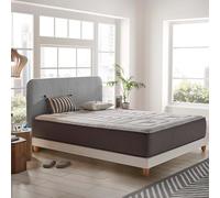 COSMOS - Matelas Jupiter 160x200-30 cm très épais - Accueil Mousse Mémoire de Forme + Blue Latex - Confort Ferme - Réversible - Soutien 7 Zones - Couchage Indépendant - Fabrication Européenne