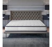 COSMOS Matelas 180x200 Mémoire de Forme + Blue Latex, 15 cm d'épaisseur, Confort Souple, 7 Zones, Réversible, Hypoallergénique, Léger & Maniable, Idéal Enfant & Chambre d’Ami, Fabrication UE - Upsilon