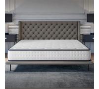 COSMOS Matelas 90x200 Mémoire de Forme + Blue Latex, 21 cm d'épaisseur, Confort Mi-Ferme, 7 Zones, Réversible, Hypoallergénique,Soutien Équilibré, Usage Quotidien, Fabrication UE - Upsilon