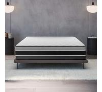 COSMOS - Matelas Felis 160x190-30 cm Très Épais - Accueil Mousse mémoire de Forme + Blue Latex - Soutien Ferme - Réversible Face été/Hiver - Soutien 7 Zones - Sommeil Isolé - Fabriqué en Europe