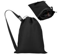 Cosmos Sac de rangement extensible pour tuyau d'arrosage robuste - Sac de transport - Support de tuyau d'extension - Étui de rangement portable avec cordon de serrage - Avec sangle réglable - Sac