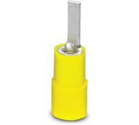 Cosse à embout Phoenix Contact 3240546 modèle plat 6 mm² partiellement isolé jaune 100 pc(s)