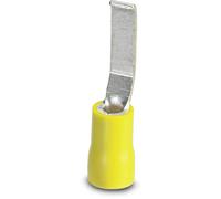 Cosse à embout Phoenix Contact 3240570 modèle plat 6 mm² partiellement isolé jaune 50 pc(s)