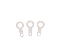 cosse à œillet simple, Soudure circulaire en cuivre plaqué argent M2.2-M10.2(M6.2 100PCS)