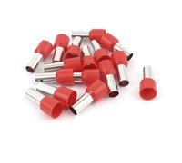 sourcingmap 15pcs 16mm2 Bornes à sertir pré-isolées rouge Embout de Câble Embout de Câblage Cosse électrique Fil Sertissage Connecteur à Sertir Terminal 6 AWG