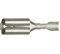 Cosse clip 2.8 mm x 0.5 mm Klauke 18251 180 ° non isolé métal