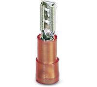 Cosse clip 4.8 mm x 0.5 mm Phoenix Contact C-SCFI 1,5/4,8X0,5 3240050 180 ° partiellement isolé rouge 100 pc(s)