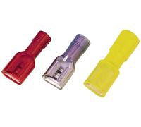 Cosse clip 4.8 mm x 0.8 mm Weidmüller VFSKHV/0,5-1,0/488 1491890000 entièrement isolé rouge 100 pc(s)