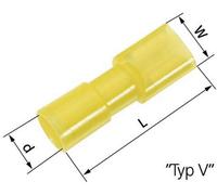 Cosse clip 6.3 x 0.8 mm LappKabel L-RB 63 V 61794970 180 ° entièrement isolé bleu 100 pc(s)