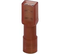Cosse clip 6.3 mm x 0.8 mm Phoenix Contact C-SCFFI 1,5/6,3X0,8 3240538 180 ° entièrement isolé rouge 50 pc(s)