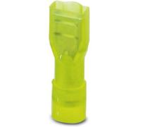 Cosse clip 6.3 mm x 0.8 mm Phoenix Contact C-SCFFI 6/6,3X0,8 3240541 180 ° entièrement isolé jaune 25 pc(s)