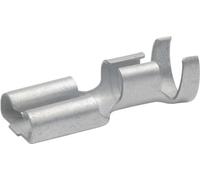 Cosse clip 6.30 mm x 0.80 mm Klauke 2750 180 ° non isolé laiton