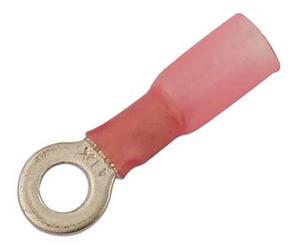 Cosse de masse ronde pré-isolée - Ø fils : 0,5 mm2 à 1,5 mm2