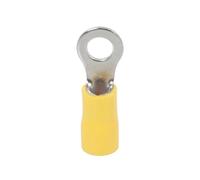 Cosses electriques | Cosses à sertir | Embout pré isolé | Embouts de cablage pré isolé | Connecteur électrique | Embout de Câble | Sachet De 10 Cosses Rondes Pre|Isolee D.5mm Jaune 711023