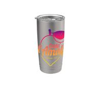 Costa d'Amalfi et citron Italie côte amalfitaine Gobelet isotherme en acier inoxydable double paroi