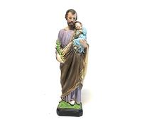 Costa Statue San Giuseppe 40 cm marbre résine peinte à la main - Produit italien