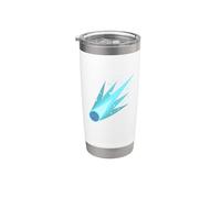 Costume comète bleu glacier Gobelet isotherme en acier inoxydable double paroi