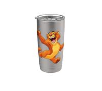 Costume de Cougar Excited Cartoon Gobelet isotherme en acier inoxydable double paroi