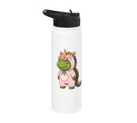 Costume de tortue kawaii en licorne pour filles et enfants Stainless Steel Insulated Water Bottle