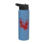 Costume de zombie main de sang I Bleed Killer pour Halloween Stainless Steel Insulated Water Bottle
