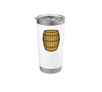 Costume d'Halloween de dessin animé tonneau Gobelet isotherme en acier inoxydable double paroi