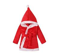 Costume Noel Bebe Peignoir Enfants Filles Garçons Nouveauté Flanelle Noël Robe De Chambre Animal Doux Court Unisexe À Capuche Toison Peignoirs de Bain Doux Animaux Vêtements de Nuit Loungewear