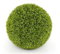COSTWAY 2 Boules de Buis Artificielles 39cm Résistantes aux UV, Décoratives pour Intérieur Extérieur de Porche Balcon Jardin