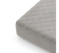 COSTWAY Drap Housse 180x200 cm, Linge de Lit en Velours Super Doux et Confortable avec Poche Profonde, Rembourrage en Éponge, Fond Antidérapant, pour Matelas Épais jusqu'à 41 cm