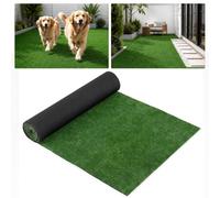 COSTWAY Gazon Synthétique Artificiel 1x5M, Tapis Pelouse 7 mm