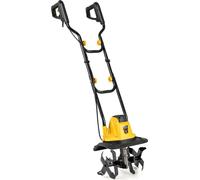 COSTWAY Motobineuse électrique 750W, 32cm de largeur de travail 22cm de profondeur de travail 380 tr/min, motoculteur pliable avec disjoncteur & poignée 32,5x24x138cm