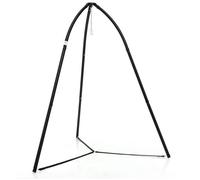 COSTWAY Support de Chaise Hamac Suspendu, Support de Chaise Trépied Pivotant, Chaîne Suspension, Charge 200 kg, Intérieur-Extérieur