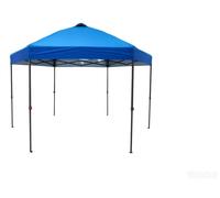COSTWAY Tente hexagonale 3,6 x 3,6 m, tente pop-up imperméable, tente de jardin à hauteur réglable, pare-soleil et sac de transport, tente de réception pliable