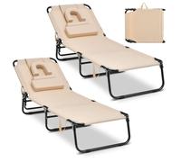 COSTWAY : transat de jardin pliable pour 2 personnes, transat avec ouverture pour le visage, 3 coussins et dossier réglable, transat de plage pouvant supporter jusqu'à 150 kg, 194 x 63 x 37 cm