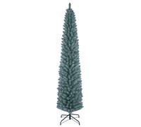 CostwayArbre de Noël Pliable avec 418 Pointes de Branche Structures Métalliques pour Décoration des Fêtes à la Maison Bureau