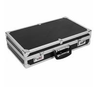 CostwayMallette à Pistolet avec Serrure à Combinaison Valise à Outils avec Protecteur de Coin en Aluminium de 47 x 25 x 8,3 CM Noir