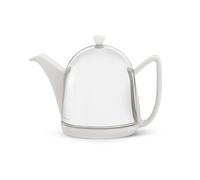 Bredemeijer 1510W Cosy Théière Céramique/Acier Inoxydable Blanc 1 L