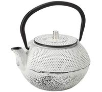 Cosy&Trendy - Théière en fonte émaillée 0916264 - 1,2 L - Blanc - Osaka
